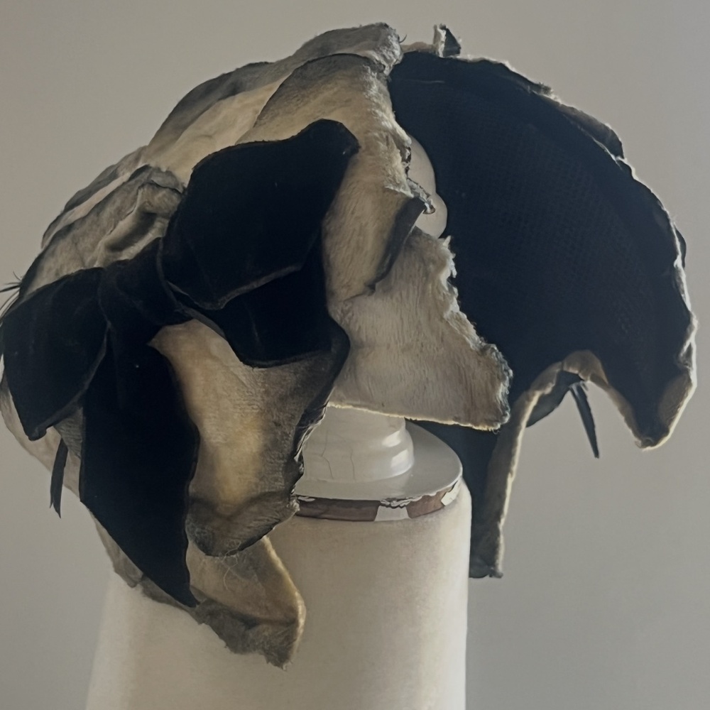Antique, Vintage Bonnet, Hair Piece,Fascinator, Hair Piece from 1900s